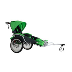 dviračių priekabos