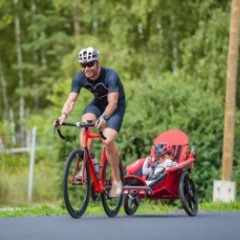 dviračių priekabos xrover